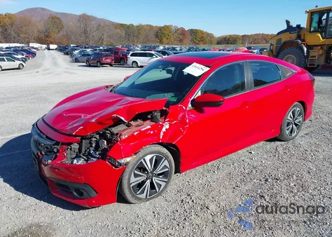 2017 Honda Civic Ex-T from USA, damaged, VIN 2HGFC1F33HH640415